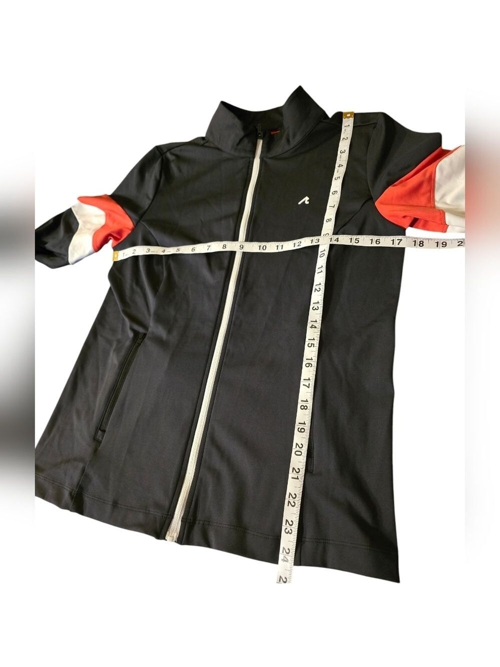 Redvanly Black White Red Full Zip Lightweight Jacket M - Picture 5 of 7